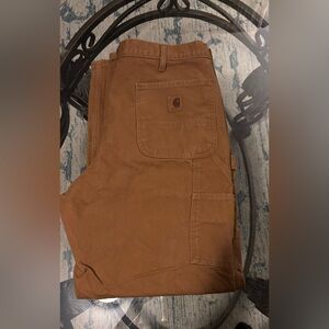 Carhartt Tan Duck Utility Pants